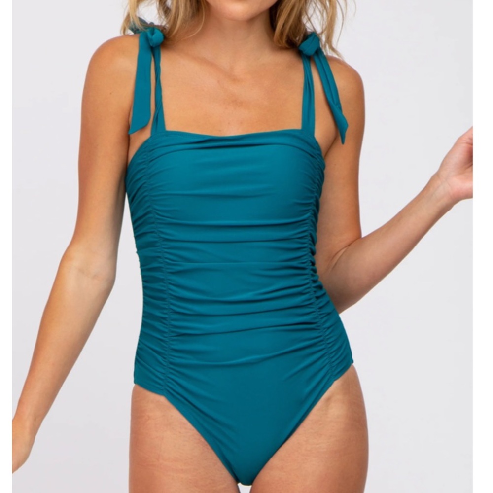 NWT Amazon Teal One Piece Swimsuit